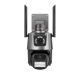 Камера за видеонаблюдение PNI IP782 двойна леща 3+3MP, WiFi, PTZ, цифрово увеличение, micro SD слот, самостоятелна, mobi приложение