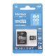 PNI 64GB MicroSD карта памет с адаптер Class 10 SD