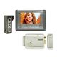 SilverCloud House 715 видеодомофонен комплект със 7-инчов LCD екран и електромагнитна Yala SilverCloud YL500