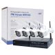 Комплект за видеонаблюдение PNI House WiFi550 NVR и 4 безжични камери, 1.0MP