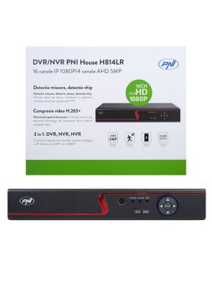 DVR / NVR PNI House H814LR - 16 канален IP
