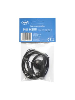 PNI HS88 2-пинов микрофон слушалки с PNI-K щепсел