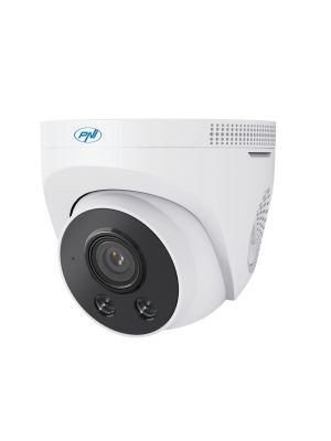 Камера за видеонаблюдение PNI IP505J POE, 5MP, куполна, 2.8mm, за външна употреба, бяла