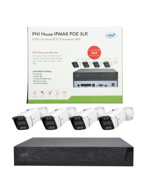 Комплект за видеонаблюдение PNI House IPMAX POE 3LR