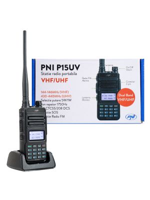Преносима VHF / UHF радиостанция PNI P15UV