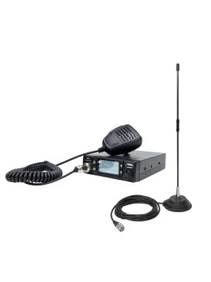 CB PNI Escort HP 9700 USB радиостанция пакет и CB PNI Extra 40 антена с магнитна основа