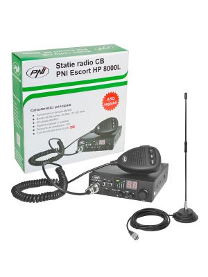 CB PNI ESCORT радиостанция HP 8000L + антена CB PNI Extra 40_1