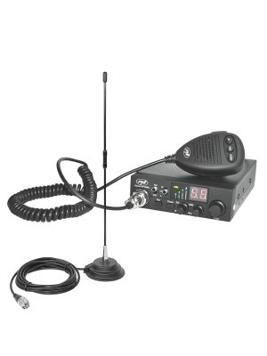 Пакет CB радиостанция PNI Escort HP 8000L ASQ + CB антена PNI Extra 40 с магнит