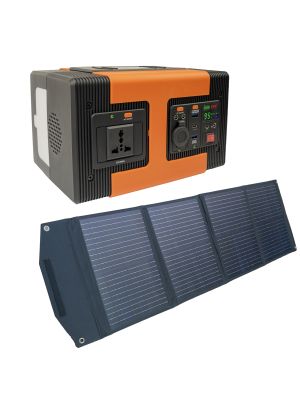 Електрическа централа PNI GreenHouse SP606 42Ah 537.6Wh 600W със соларен панел 80W