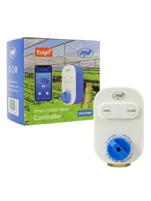 Интелигентен клапан за вода PNI SV160 с Wi-Fi, DN20, 3/4", управление от приложението Tuya Smart, съвместим с Amazon