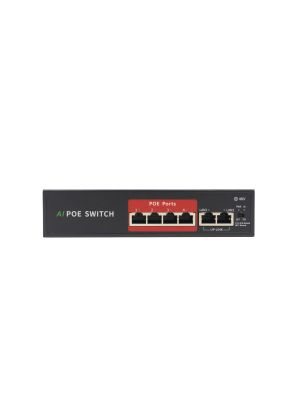 Switch POE PNI SWPOE42 с 4 POE порта и 2 100Mbps порта