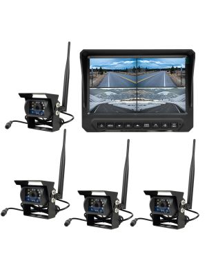 PNI TRK504 безжичен комплект за видеонаблюдение за камион DVR с LCD монитор и 4 камери