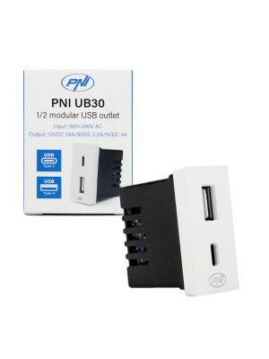 PNI UB30 двойно USB гнездо