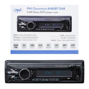 DAB Radio MP3 плейър auto PNI Clementine 8480BT