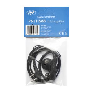 PNI HS88 2-пинов микрофон слушалки с PNI-K щепсел