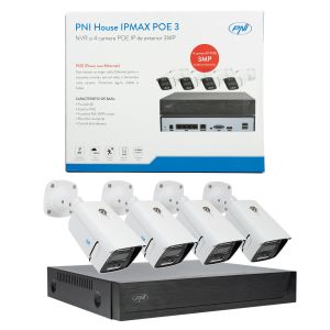 Комплект за видеонаблюдение PNI House IPMAX POE 3
