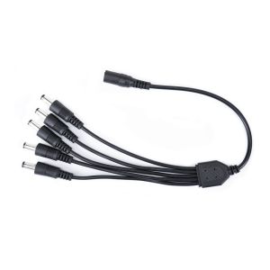 PNI 1x5 сплитер за DVR захранващо устройство