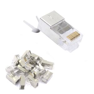 PNI RJ45 гнездо за Cat7 S / FTP кабелен комплект с 10