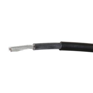 6 мм слънчев кабел с UV защита 10 метра - ЧЕРЕН